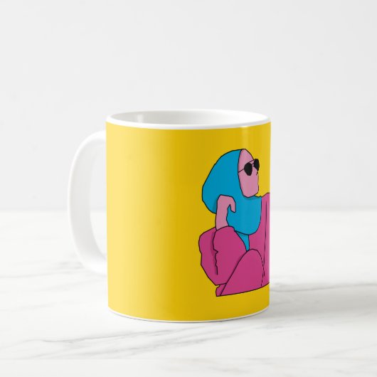 Lady Kaffeetasse (Vorderseite Links)