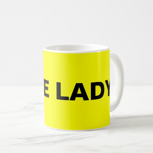 Lady Kaffeetasse (VorderseiteRechts)