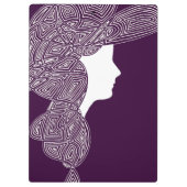 Lady Klemmbrett (Rückseite)