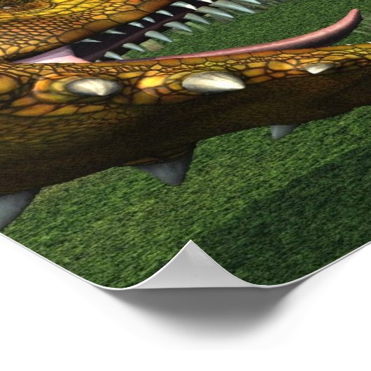 Lady Knight und der Drache Poster (Ecke)