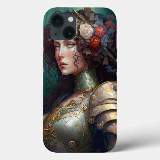 Lady Knight Warrior Armor Fantasy Art Case-Mate iPhone Hülle (Rückseite)