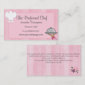 Lady Koch Business Cards Visitenkarte (Vorne/Hinten)