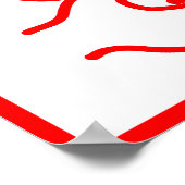 Lady Koch Poster (Ecke)