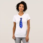Lady Krawatte T - Shirt (Vorne ganz)