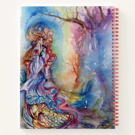 LADY LAKE Arthurian Legend Wasserfarbe Notizblock