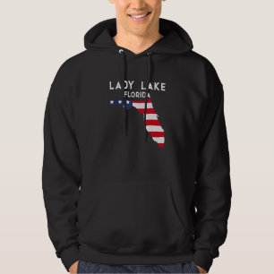 Lady Lake Florida USA Staat America Travel Floridi Hoodie