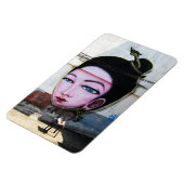 Lady Lao Graffiti Street Art Magnet (Linke Seite)