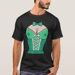 Lady Leprechaun Costume St Patrick s Day T Shirt