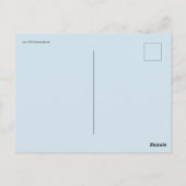 Lady Lese Postkarte (Rückseite)