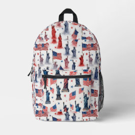 Lady Liberty 1 Bedruckter Rucksack