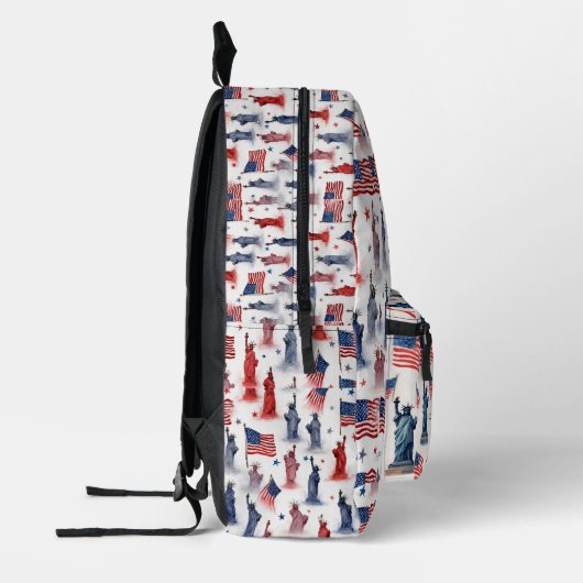 Lady Liberty 1 Bedruckter Rucksack (Links)