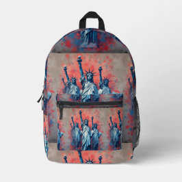 Lady Liberty 2 Bedruckter Rucksack