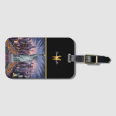 Lady Liberty Abend Vigil in New York Gepäckanhänger (Vorderseite (Horizontal))