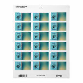 Lady Liberty Address Label Adressaufkleber (Vorne)