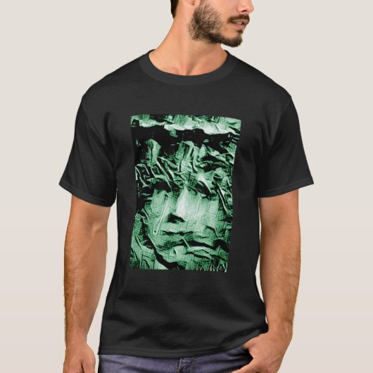 Lady Liberty auf Mars T-Shirt (Vorderseite)