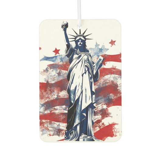 Lady Liberty Autolufterfrischer (Vorderseite)