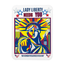 Lady Liberty braucht dich! Weißer BG-Kampf gegen O Magnet