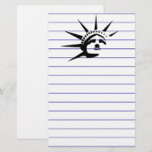 Lady Liberty Briefpapier (Vorne/Hinten)