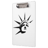 Lady Liberty Clipboard Klemmbrett (Links)