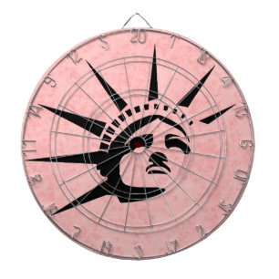 Lady Liberty Dartscheibe
