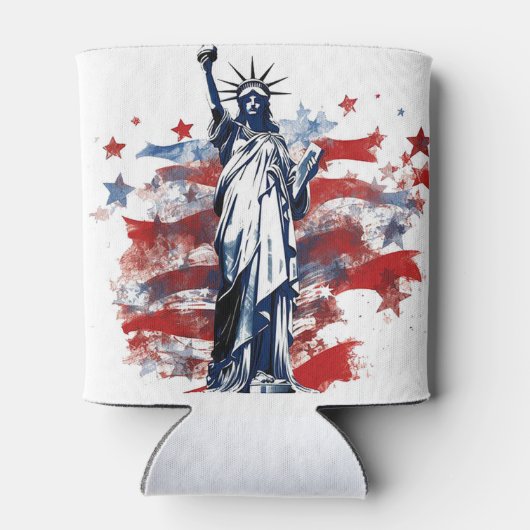 Lady Liberty Dosenkühler (Rückseite)