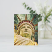 Lady Liberty, Freiheitsstatue Postkarte (Stehend Vorderseite)