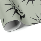 Lady Liberty Geschenkpapier (Rolleneckpunkt)
