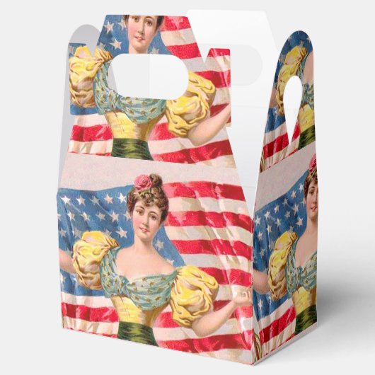 Lady Liberty Independence Geschenkschachtel (Geöffnet)