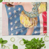 Lady Liberty Independence Handtuch (Gefaltet)