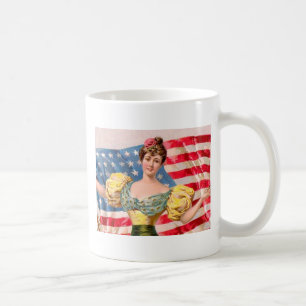 Lady Liberty Independence Kaffeetasse