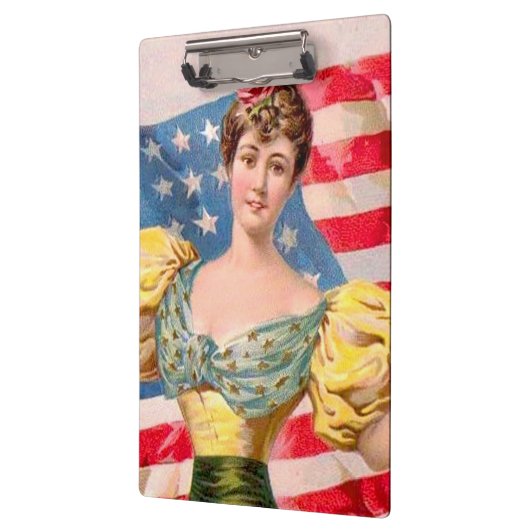 Lady Liberty Independence Klemmbrett (Links)