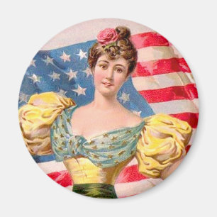 Lady Liberty Independence Magnet