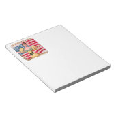 Lady Liberty Independence Notizblock (angewinkelt)