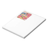 Lady Liberty Independence Notizblock (Rotiert)