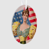 Lady Liberty Independence Ornament (Vorderseite)