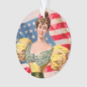 Lady Liberty Independence Ornament (Vorderseite)