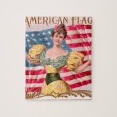 Lady Liberty Independence Puzzle (Vertikal)