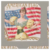 Lady Liberty Independence Stoff (Nahaufnahme)