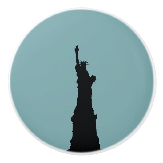 Lady Liberty Keramik Knob Keramikknauf (Vorderseite)