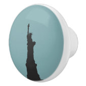Lady Liberty Keramik Knob Keramikknauf (Rechts)