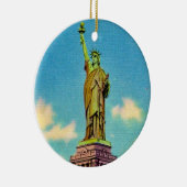 Lady Liberty Keramik Ornament (Rechts)