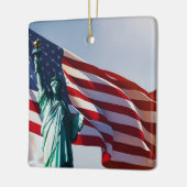 Lady Liberty Keramikornament (Links)