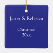 Lady Liberty Keramikornament (Rückseite)