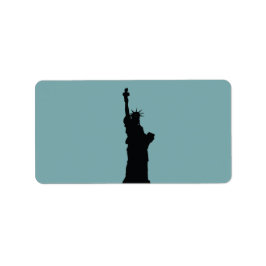 Lady Liberty Labels Adressaufkleber