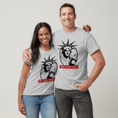 Lady Liberty las verbotene Bücher T-Shirt (Unisex)