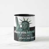 Lady Liberty latte Tasse (Zentrum)