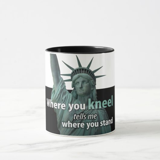 Lady Liberty latte Tasse (Zentrum)