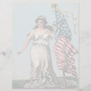 Lady Liberty Letterhead