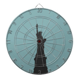 Lady Liberty Metallkäfig Dartboard Dartscheibe