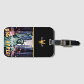 Lady Liberty New York City Greeting Gepäckanhänger (Vorderseite (Horizontal))